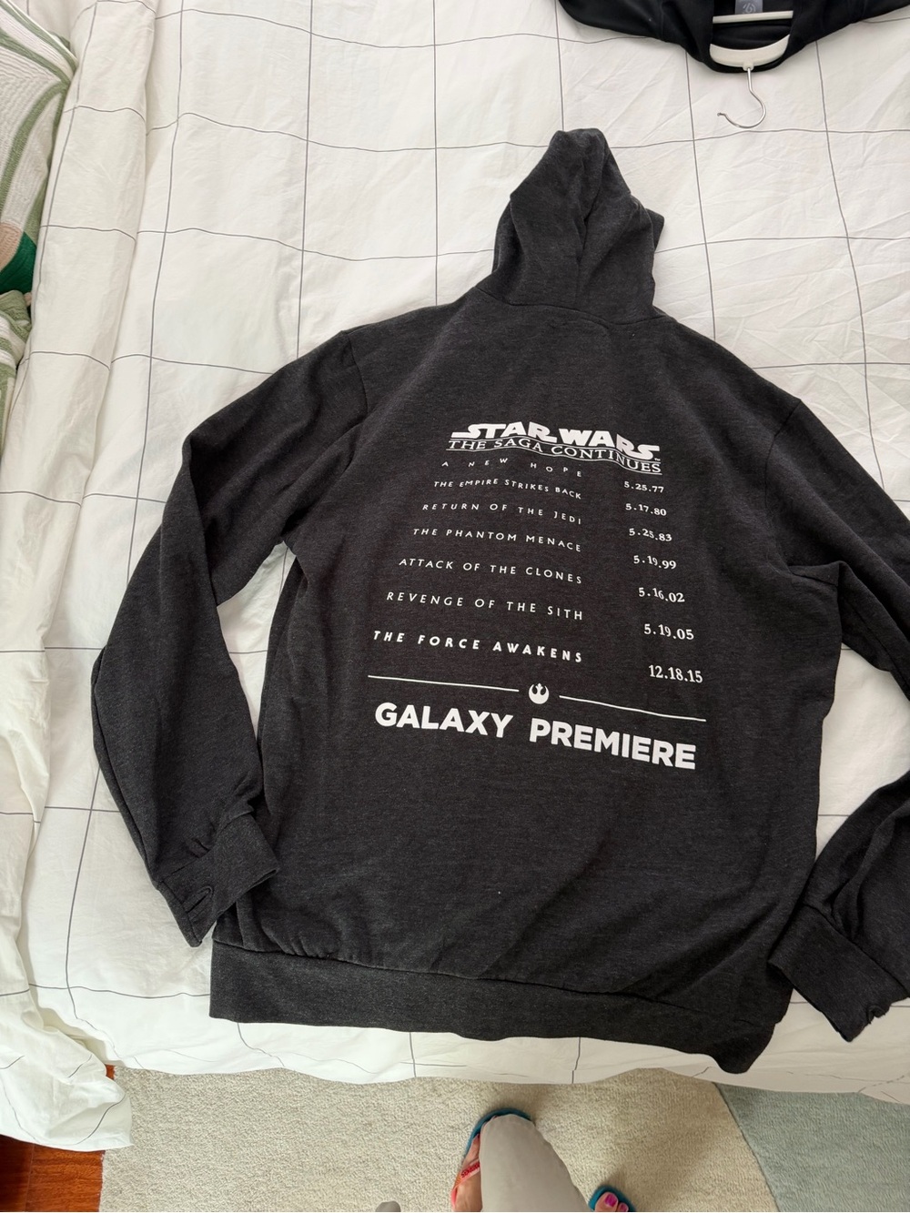 Star Wars Force Awakens Premiere Zip-Up Hoodie - Unisex